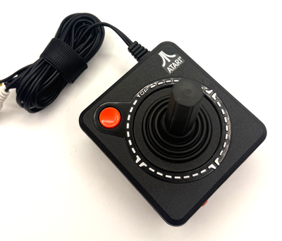 #ad ATARI JAKKS Pacific Black 2600 Plug and Play 10 in 1 Games TV Game Controller $29.99