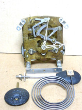 old smiths enfield striking bracket movement-hands-pendulum & gong-stand  (PH)