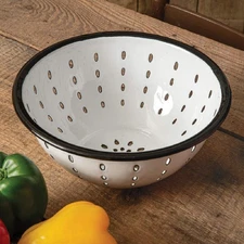 CTW Home Collection 440044 Enamel Colander, 4''H