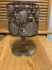 NEW, Bath & Body Works Gold Shimmering Pumpkin 3 Wick Pedestal Candle Holder ￼ — photo 8