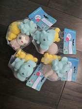 Infantino Easy Clean Bath Squirters 6-12 Months Multicolor Animals 3-Piece 4 Pak