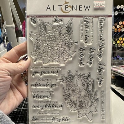 Altenew Forever and Always Die Cutting and Clear Stamp Set ALT2058