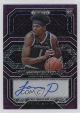 2021-22 Panini Prizm Draft Picks Purple Circles /50 Jamorko Pickett #CP-JPI Auto