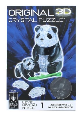 Panda Und Baby 50 Teile 3D Kristall Puzzle