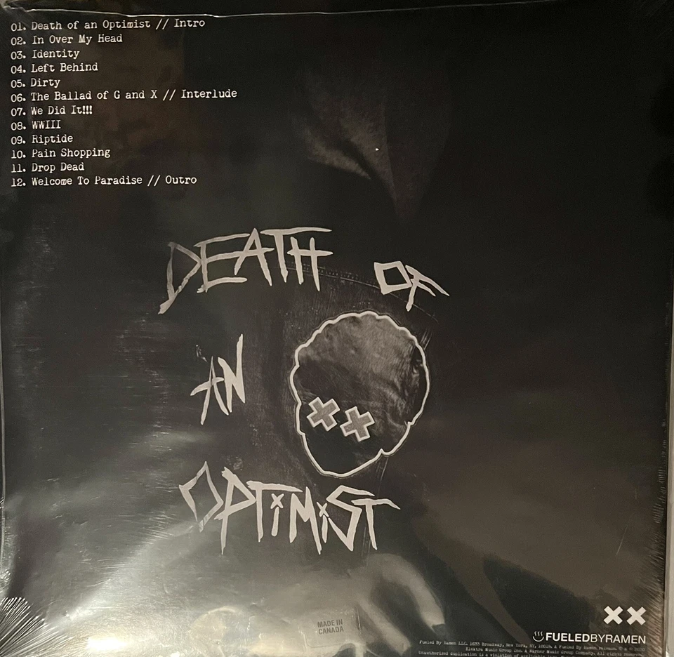 Grandson - Death Of An Optimist(half white & half silver)limited To 1000 — 第 3/3 张图片