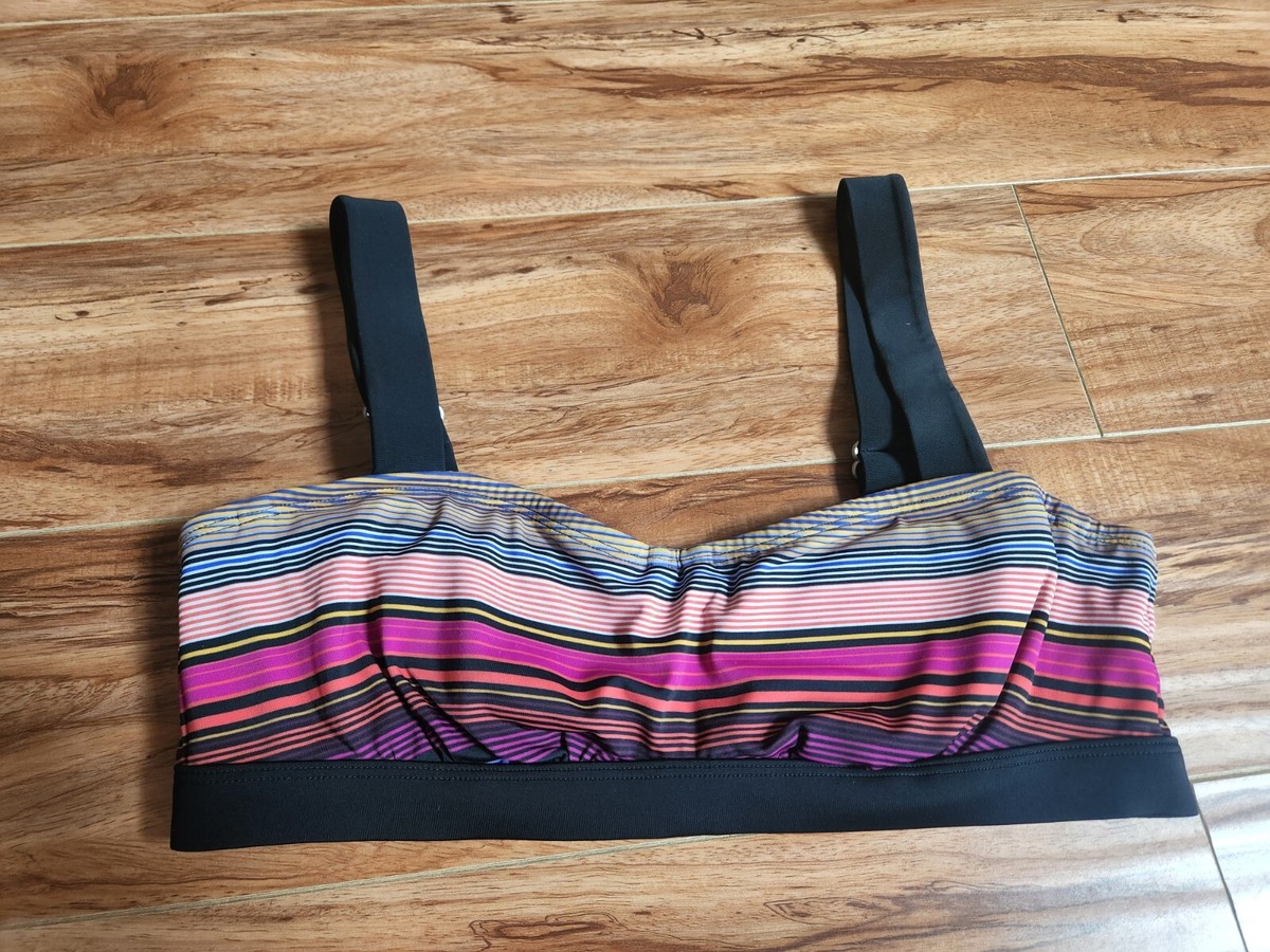 Athleta Capri Stripe Pura Bikini Top Underwire (Size 34 B/C) SALE! - Main Image