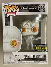 Funko Pop Rocks John Lennon #246 with Psychedelic Shades EE Exclusive MIB