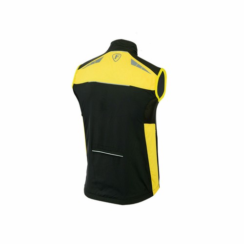 Mens cycling Gilet Shower Windproof Foldable Cycling Jacket Breathable Gilet - Picture 3 of 20
