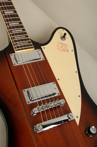 Epiphone Firebird Tobacco Sunburst 2006 Limited Edition Electric Guitar W/GB - Picture 10 of 10