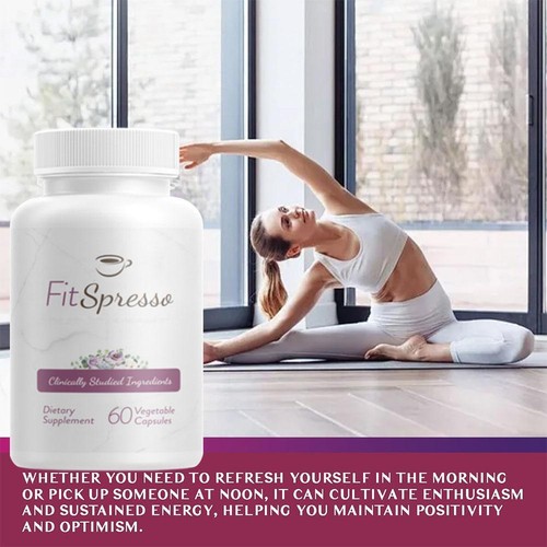 2-Pack FitSpresso Health Support Supplement -New Fit Spresso, (120 Capsules QXM - Picture 3 of 14