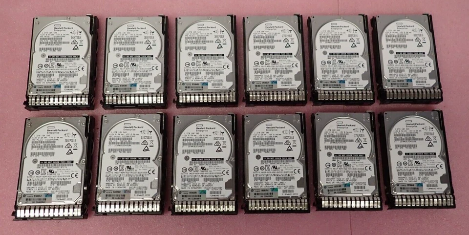 12x HP Proliant 1.2TB 10K SAS 12G 2.5" Hard Drive HDD 781578-001 781518-B21 - Image 2 of 4