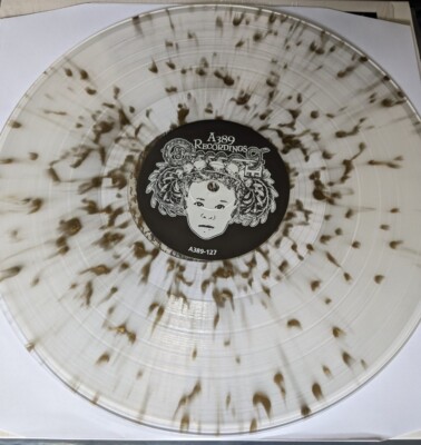 Full of Hell Rudiments of Mutilation Vinyl LP record Clear Gold Splatter W FLEXI