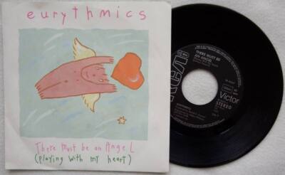 EURYTHMICS There Must Be An Angel 7'' Vinyl Single 1985 * TOP