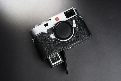 Genuine Real Leather Half Camera Case Bag Cover for Leica M10 M10-R M10-P M10-M