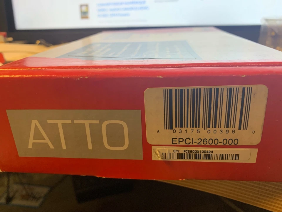 1 X ATTO EPCI-2600-000 FC-2600 Express PCI Fiber Channel 64-bits Host Adapter - Image 3 of 3