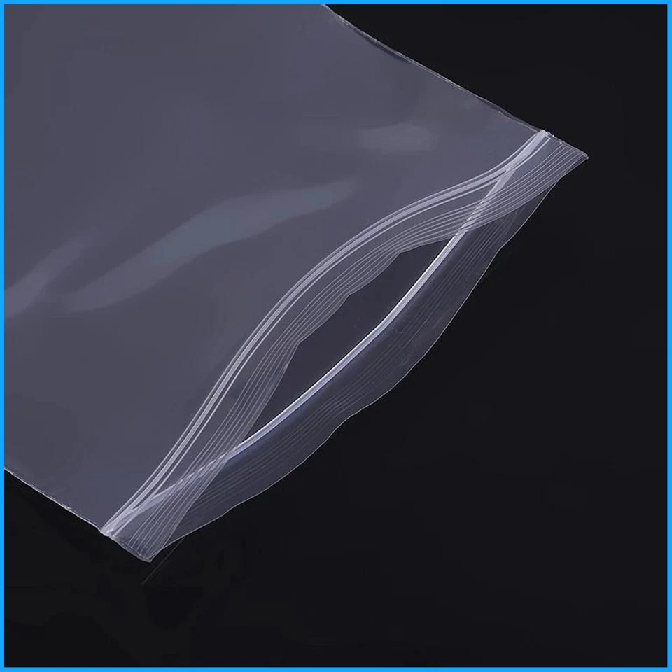 Grip Seal Bags Clear Transparent Resealable Plastic Polythene Cheapest Grip seal - Image 4 of 4