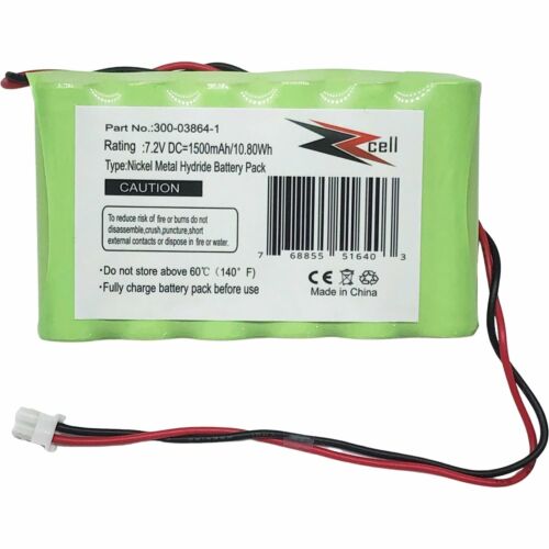 2-Pack Battery For Honeywell Lynx L3000, Lynx L5000, Lynx L5100, 300-03864-1 - Picture 5 of 8