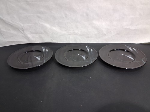 3 Platillos de Postre Galleria Opus Negro Mikasa FK701 Japón - Imagen 3 de 5