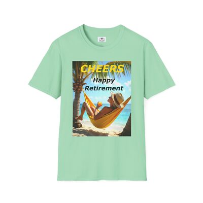 Retirement Celebration T-Shirt Cheers Happy Retirement Gift Idea Beach Trip