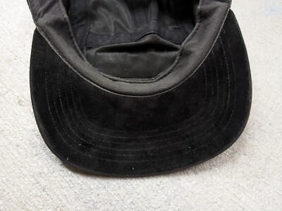Supreme Velvet Camp Cap Hat Black SS16 5-Panel BOGO Box Logo