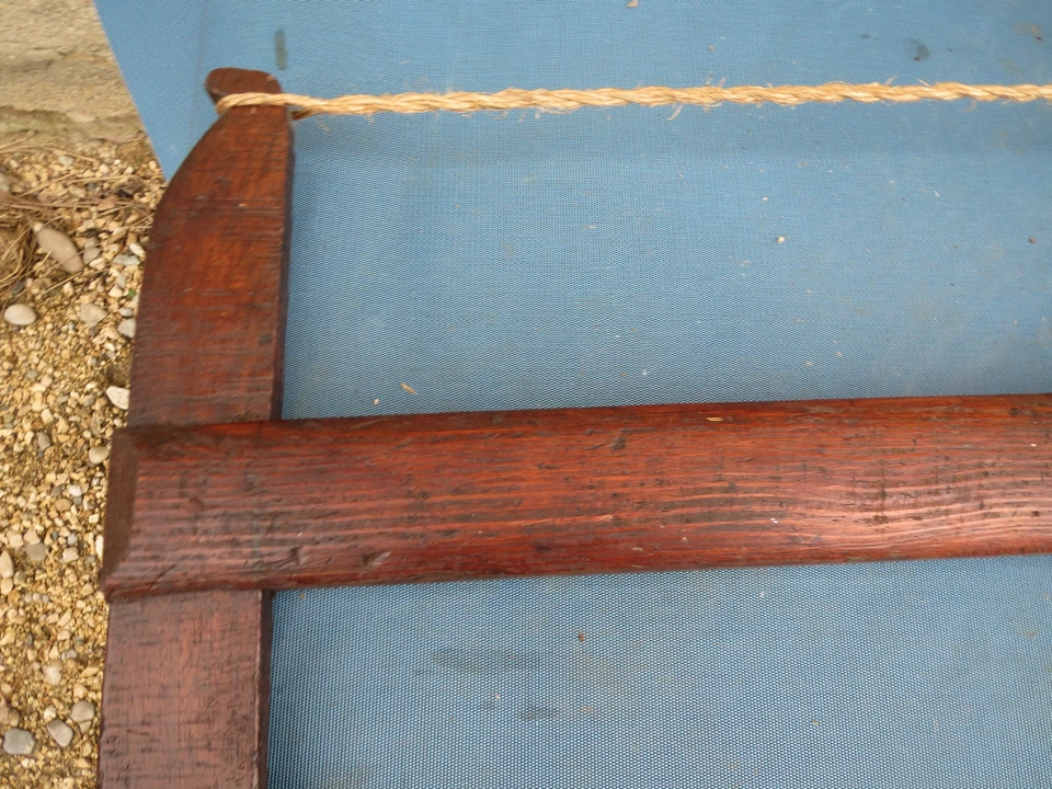 ANCIENNE GRANDE SCIE à BOIS 86 cm ,outils ancien,vieux métiers art populaire - Photo 3/4