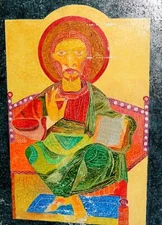 Contemporary religious oil painting landscape