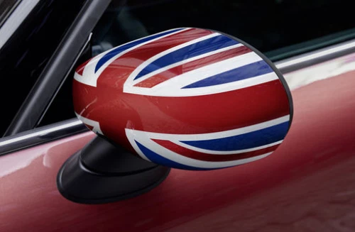 NEW MINI F54 F55 F56 F57 F60 PAIR OF UNION JACK MIRROR CAP COVERS 51162409444