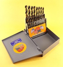 Drill Hog  21 Pc Jr Drill Bit Set Index HI-Molybdenum M7 MOLY Lifetime Warranty