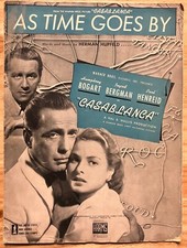 As Time Goes By -Casablanca - Bogart, Bergman, Henreid by Herman Hupfeld  1931