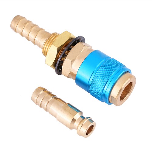 M8 Quick Connector Fitting Water Cooled & Gas Adapter For MIG/TIG Welder Torch - Picture 4 of 7
