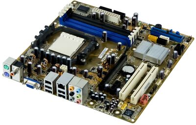 HP 5188-8534 SOCKET AM2 4x DDR2 M2N68-LA 2x PCIe 2x PCI mATX
