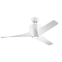 Elstead Phree Leiser Deckenventilator Mit Led Licht Ø142Cm + Fernbedienung Weiß