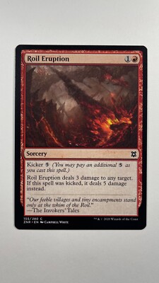 MTG Zendikar Rising Roil Eruption 155/280 Magic the Gathering