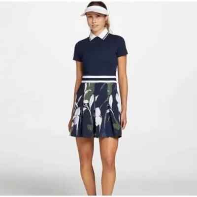 Lady Hagen NWT - Navy Pleated Floral Short Sleeve Golf Dress - Size XXL |  eBay