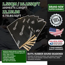 Car Sound Mat Butyl Automotive Sound Deadener Audio Noise Insulation dampening