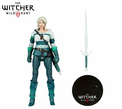 McFarlane Toys The Witcher 3 Wild Hunt Ciri Elder Blood Actionfigur BRANDNEU