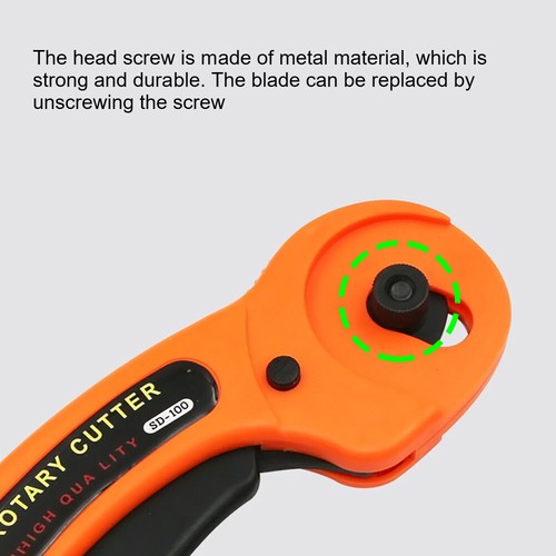 45mm Rotary Cutter Refill Blades Quilters Sewing Fabric Cutting Tools DIY 5PCS - Picture 6 of 7