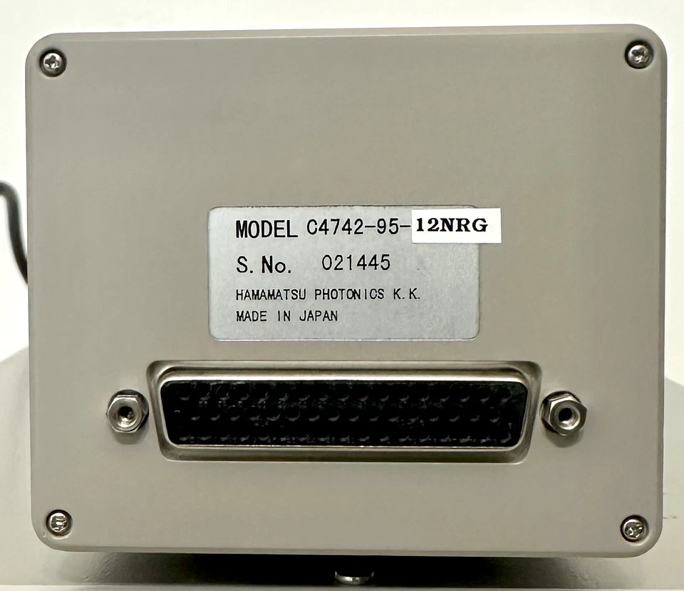 Cámara digital y controlador Hamamatsu C4742-95-12NRG módulo Orca Foto 3 de 4
