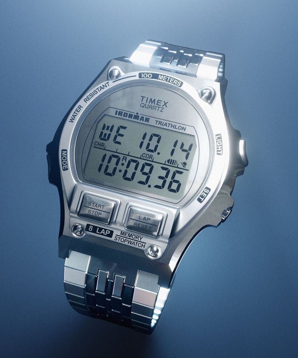 TIMEX × BEAMS ironman 8-lap metal wristwatch NEW 2024 from TIMEX × BEAMS ironman 8-lap metal wristwatch NEW 2024 from