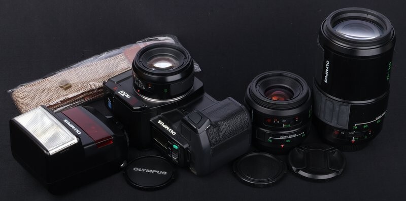 フィルムカメラ OLYMPUS om707 AF ZOOM 35-70mm 70-210mm