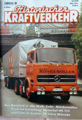 Historischer Kraftverkehr HiK, Heft 6 Dez/Jan 2009, eBay Video, inklusive Porto!