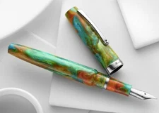 Montegrappa Tarvisium Fountain Pen in Paradise Falls - Extra Fine - NEW in Box