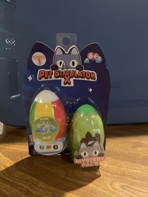 Pet Simulator X Series 1 Big Games 2 Pack Mystery Eggs Rare New Factory Sealed