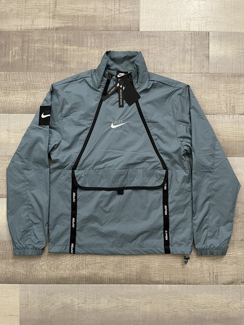 nike air jacket blue