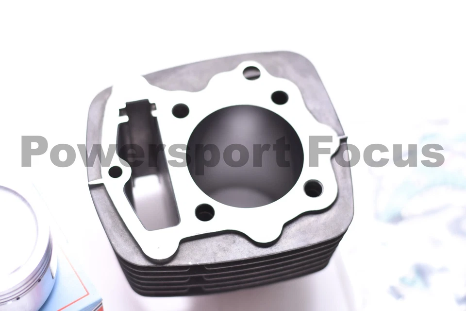 Jarra de cilindro OEM Honda ATC 200 S M E 1981-85 con kit de extremo superior de pistón NUEVO Foto 3 de 4