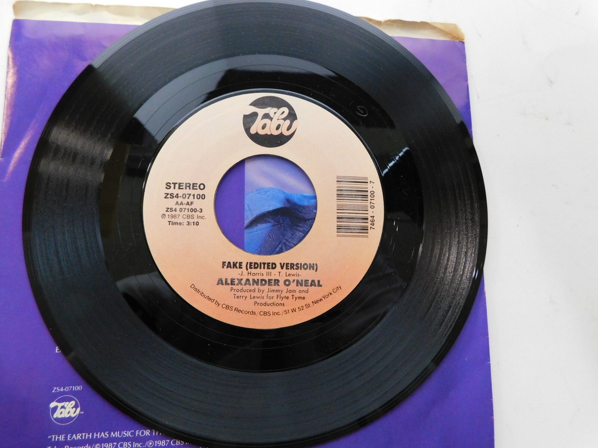 Alexander O'Neal – Fake 1987 7