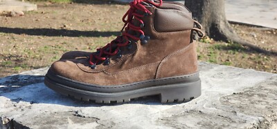 NEW Polo Ralph Lauren Italian Alpi Mens Hiking Leather Boots Made  Italy Sz 10.5