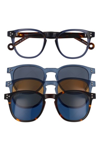 OCCHIALI DA VISTA DONNA HALLY & SON HS778V05 (BLU) + POLAR CLIPS - 第 1/1 張圖片