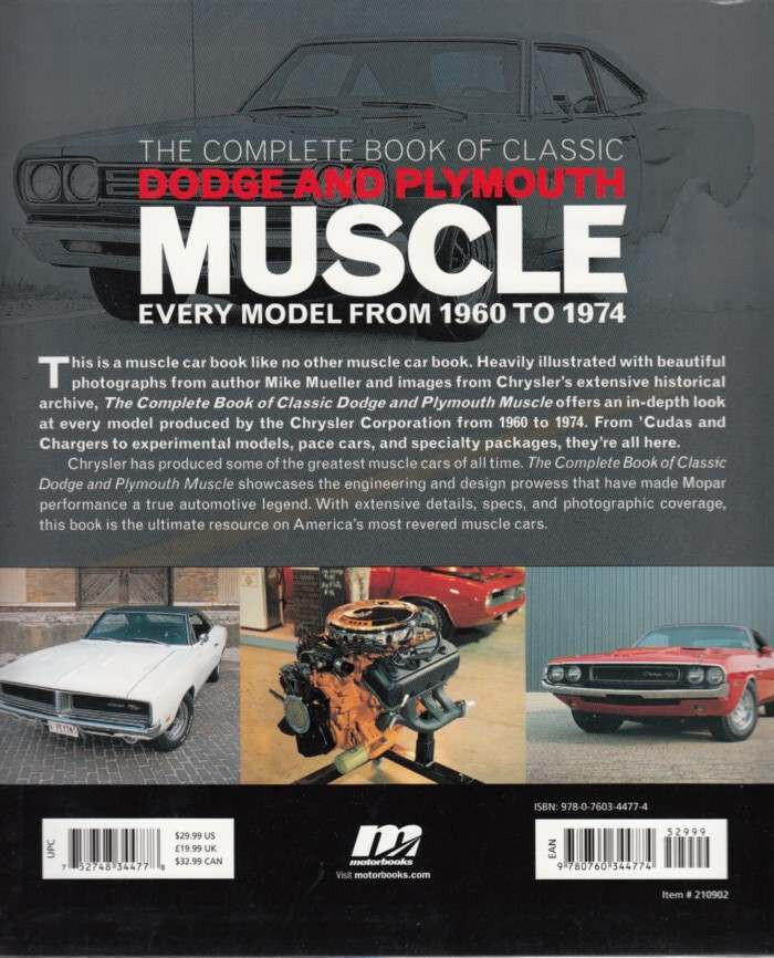 The Complete Book of Classic Dodge and Plymouth (Every Model