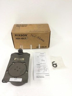 Open Box New Rixson 25 Offset Hung Right Hand Floor Closer Size III, QTY Availab